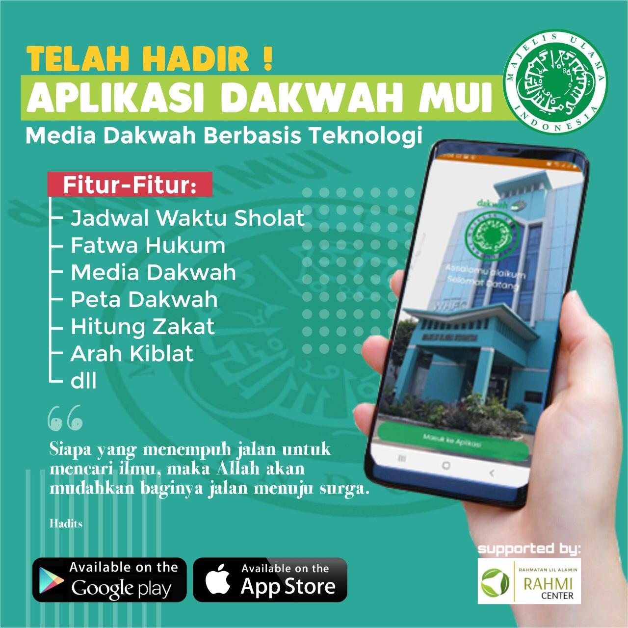 Aplikasi Dakwah MUI Diluncurkan